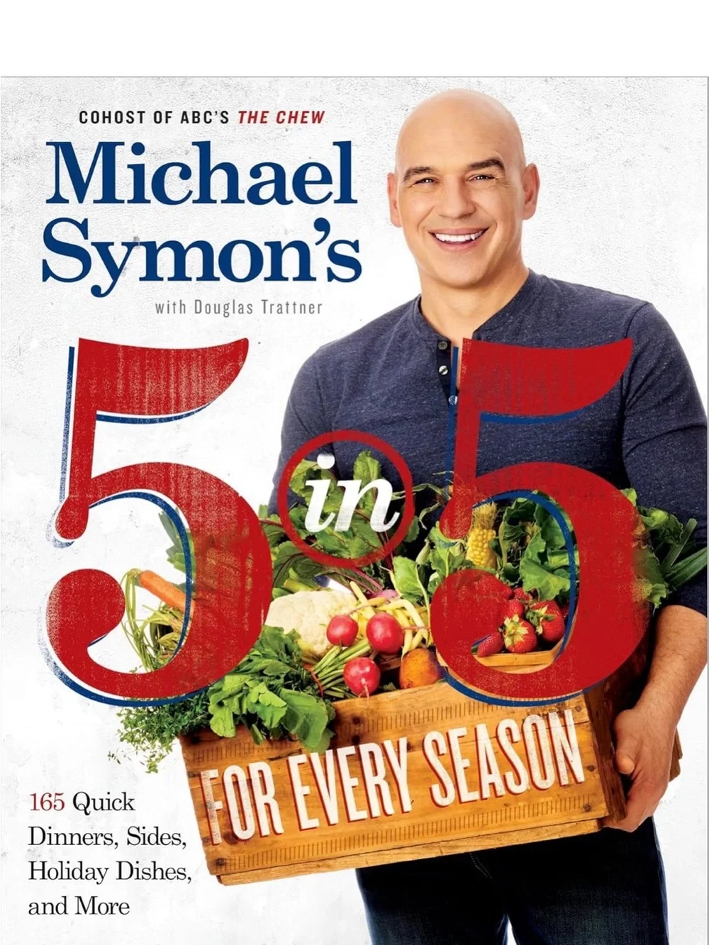 Yummy 😋 Michael Symon's 5 in 5 Cookbook. Cooking made easy w/only 5 ingredients.